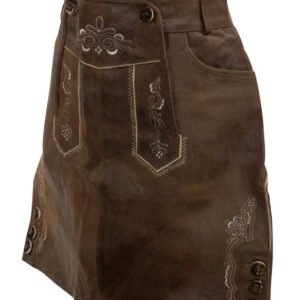 Modern Lederhosen Skirt for Women