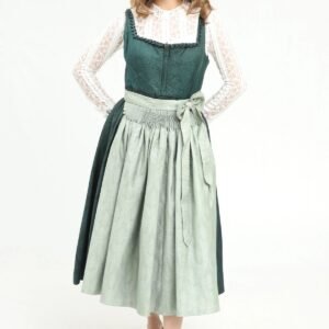 Emerald Green Elegance Dirndl Dress