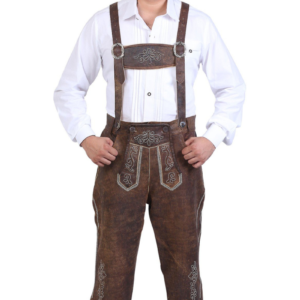 Bundhosen Knee Length Trousers Wild Brown