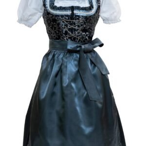 Shimmery Moonlight Bavarian Dirndl Dress