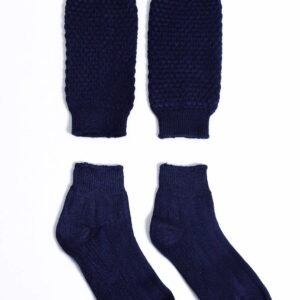 Royal Blue Extravagant Folklore Socks for Oktoberfest