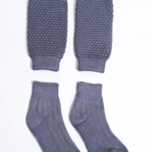 Trachten Gray Folklolre Socks for Mens