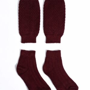 Royal Maroon Authentic Socks for Oktoberfest